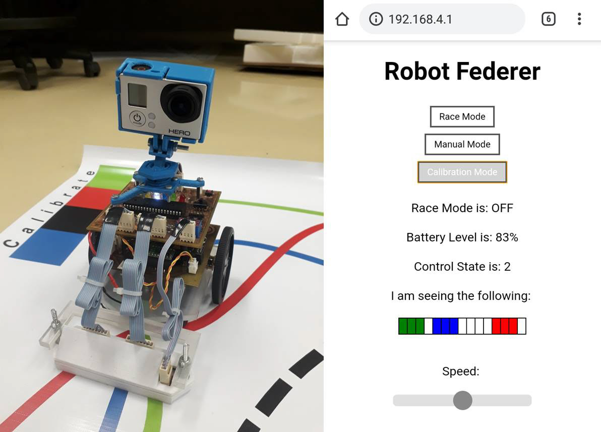 Robot Federer